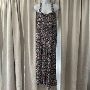 Loft Floral Jumpsuit
